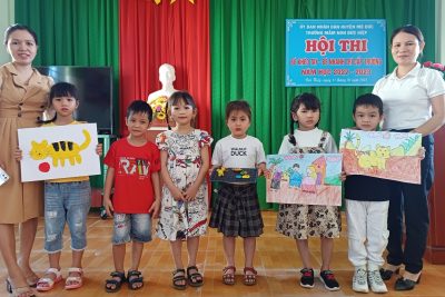 Trường mầm non Đức Hiệp tổ chức Hội thi “Bé khéo tay-Bé nhanh trí” cấp trường năm học 2022-2023.
